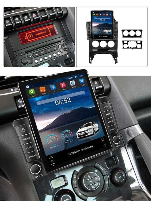 Navigatie Peugeot Citroen 3008 5008 Ecran TESLA 9.7 inch 4GB RAM