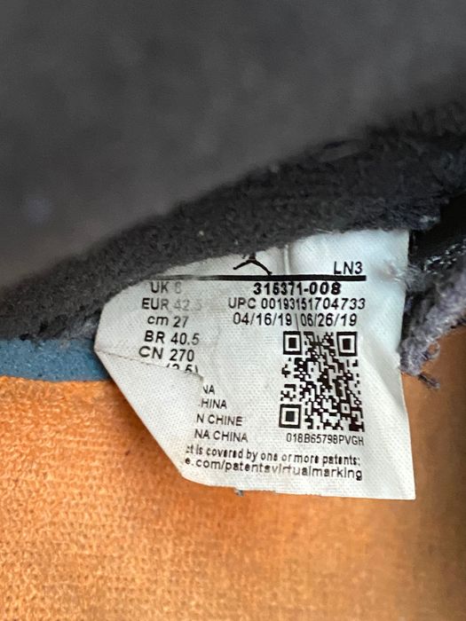 Jordan spizike Nr 42