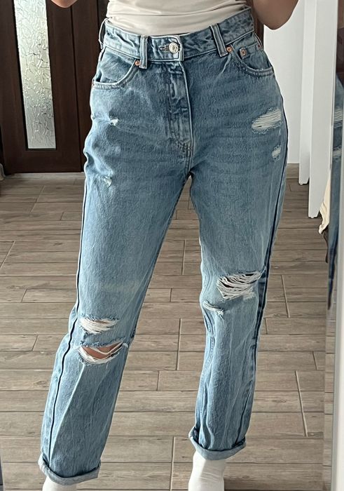 Дънки Pull&bear, не са носени, но са без етикет