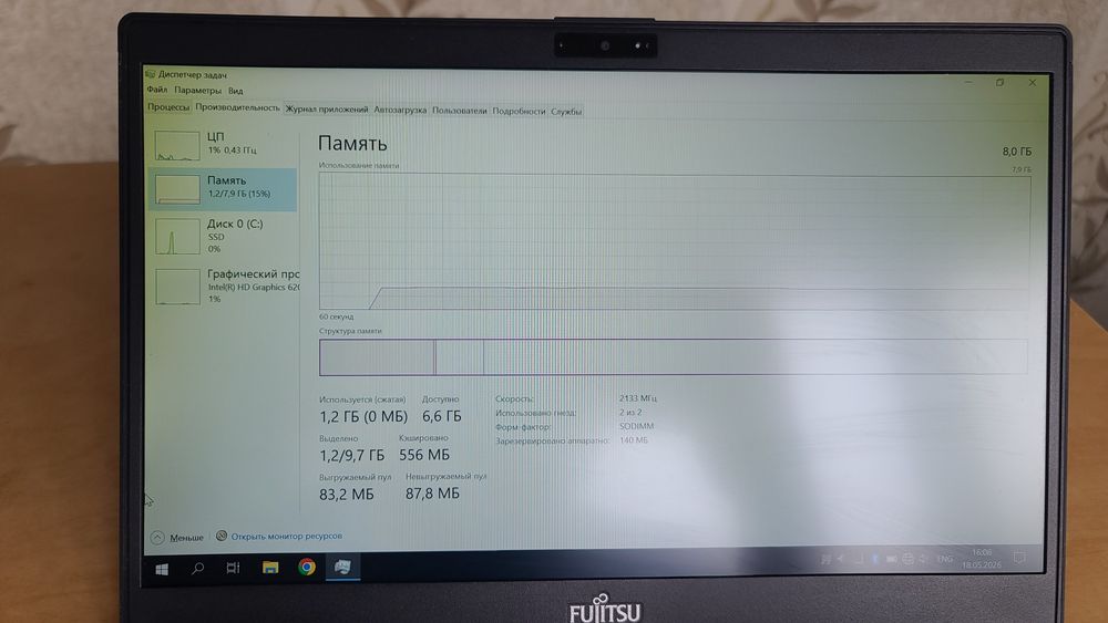Fujitsu i5 8/128