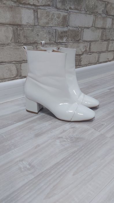 Сапоги белые турецкие