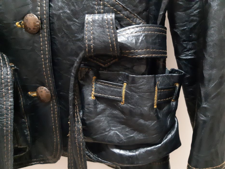 Дамско кожено яке