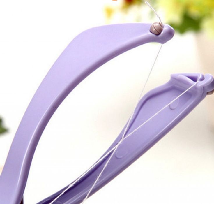 Уред за обезкосмяване с конец