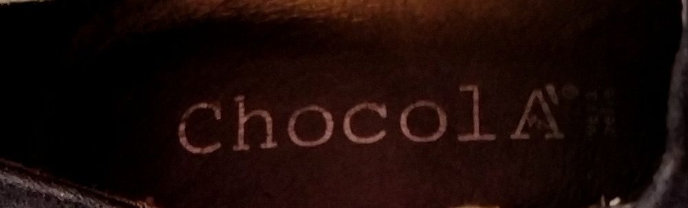 Pantofi (botine-piele intoarsa) de dama eleganti-firma ChocolA Italia