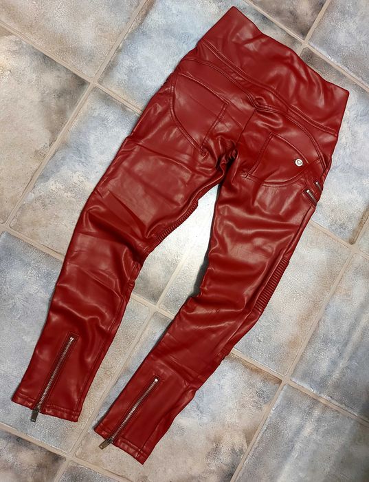 Дамски кожен панталон