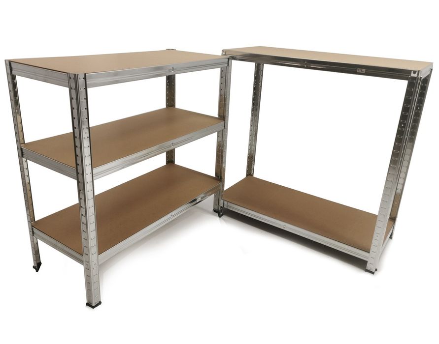 Raft de garaj 90x40x180cm 5 rafturi metal MDF MXM90060