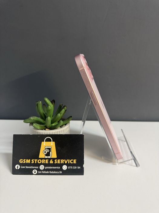 Iphone 15 128Gb Pink 2 Ani Garantie Gsm Store&Service