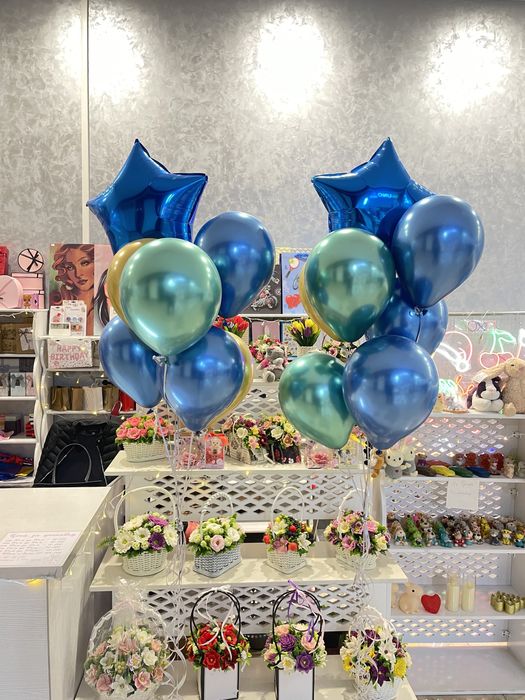 Летающие шары гелиевые