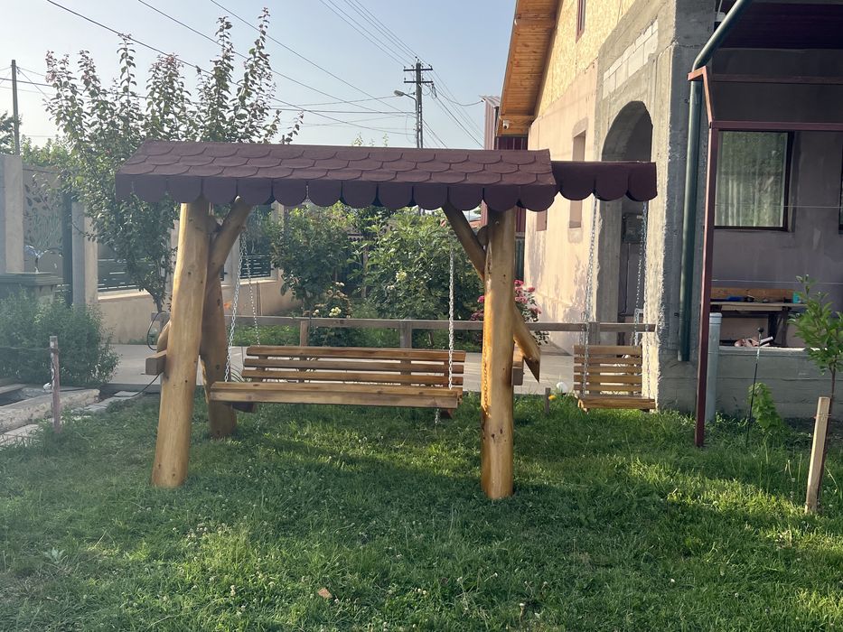 Leagan masiv de brad / balansoar