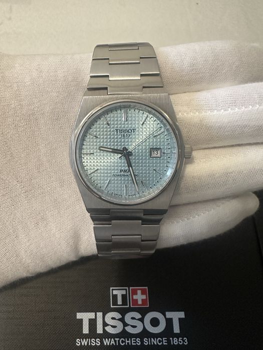 Tissot PRX Powermatic 80 Tiffany Blue