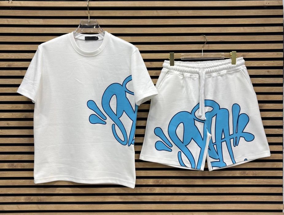 Nike / Syna World / Essentials HELLSTAR / Corteiz Летни Къси Екипи Тениска И къси панталони комплект Памук  /