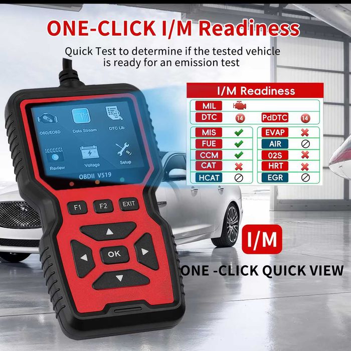 OBD2 ОБД2 Скенер за кодове Четец на грешки Диагностика за кола