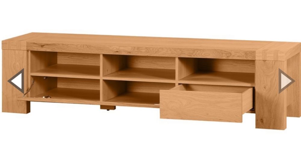 Set mobilier living stejar natur