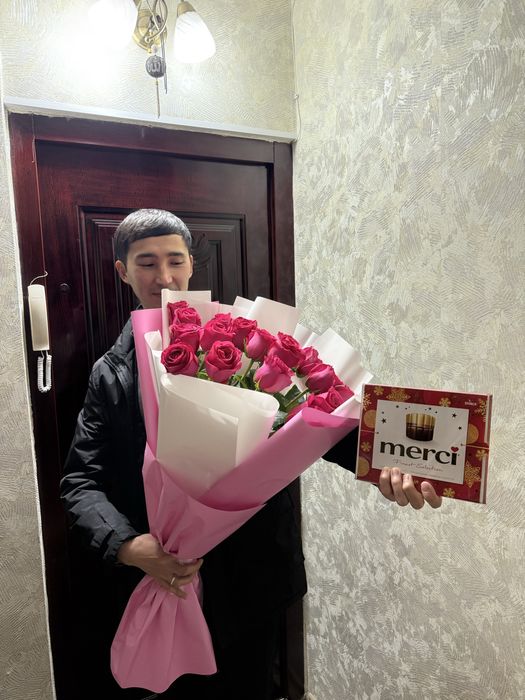 Свежий букет гулдер бар