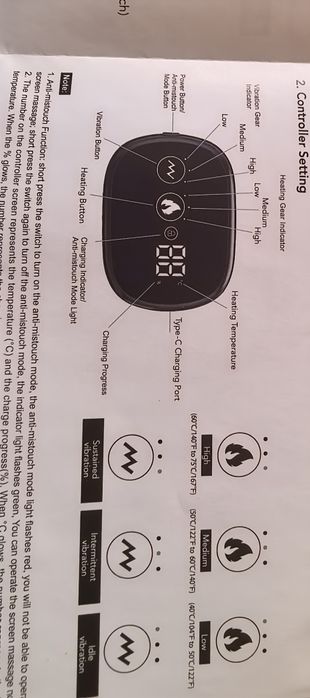 Нова раменна ортеза със загряване и масаж.