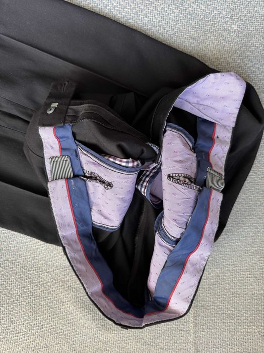 Классические черные брюки (детские, подростковые) на 8-10 лет