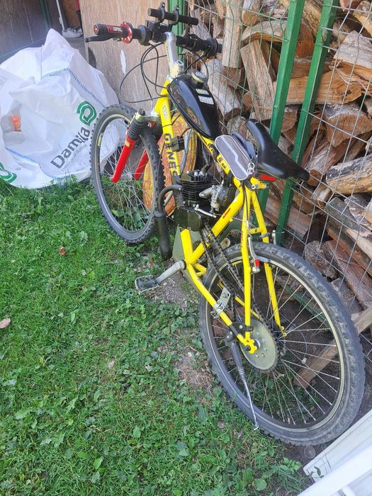 Bicicleta cu motor