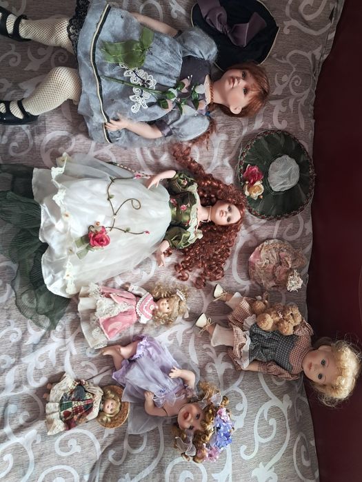 Vand Papusi Antice Păpuși din porțelan – stare buna