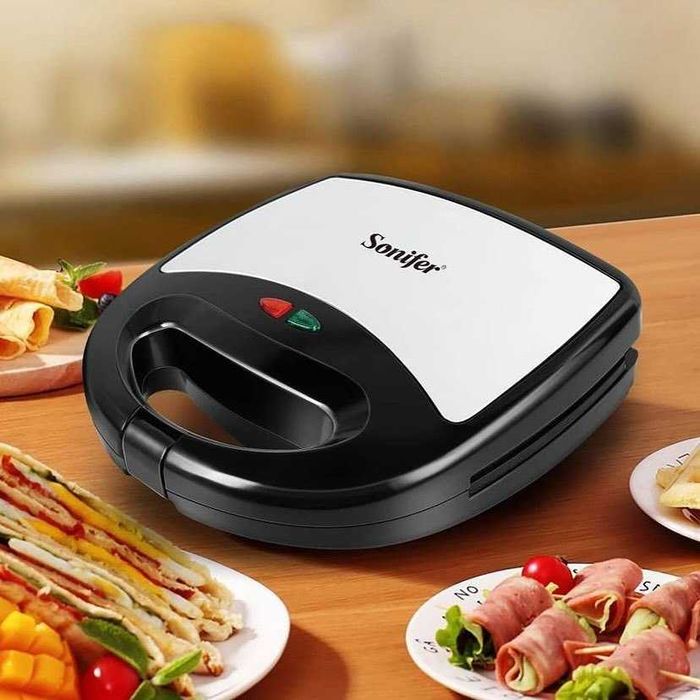 Sonifer 7в1 Вафельница сендвечница Тостер орешница печеница sf-6054
