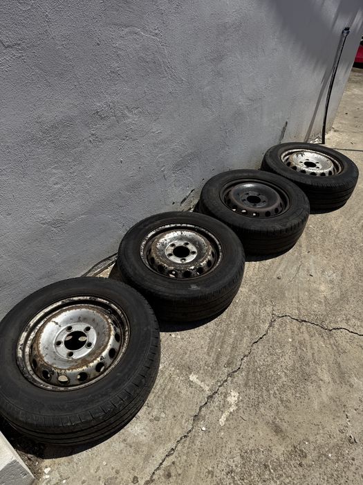 Set Roti pe 16 cu cauciucuri C de greutate renault master, opel movano, nissan nv400