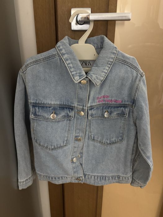 Детско дънково яке Zara