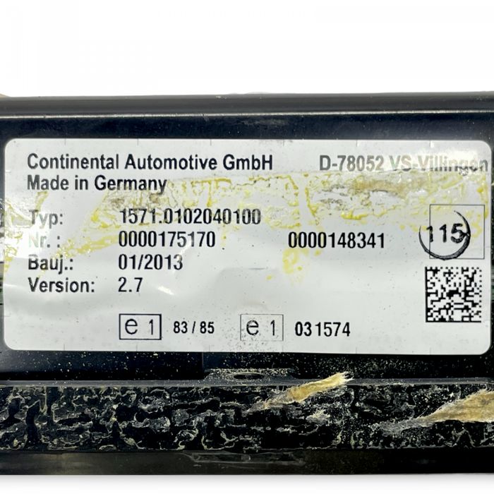 15710102040100 Ceas de bord CONTINENTAL AUTOMOTIVE Urbino, Alpino, Vacanza (1999-) SOLARIS