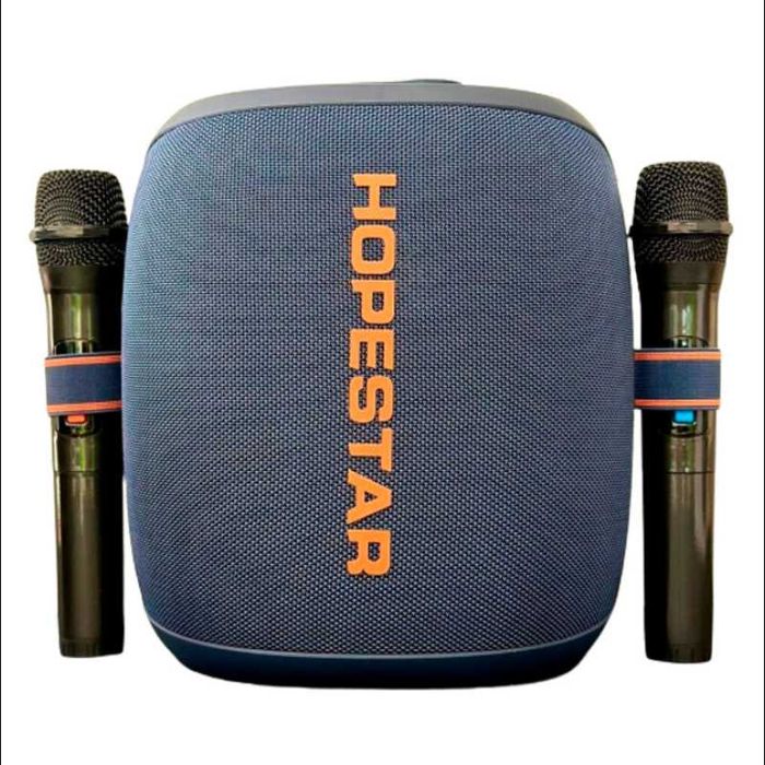 Портативная беспроводная колонка Hopestar Party 500 100W/2 микрофонами