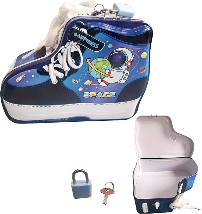 Копилка детская металлическая в виде кроссовка