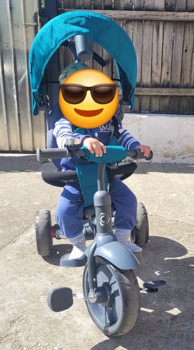 Tricicletă pliabilă Coccolle Urbio Turqoise tide