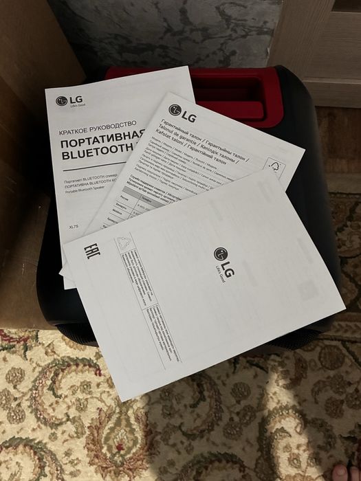 продам колонку LG XBOOM