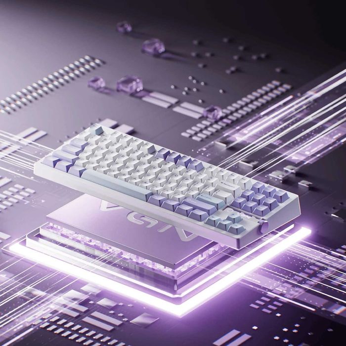 Механическая клавиатура VGN V87 V2 RGB Wireless 2.4G TKL Hot Swap