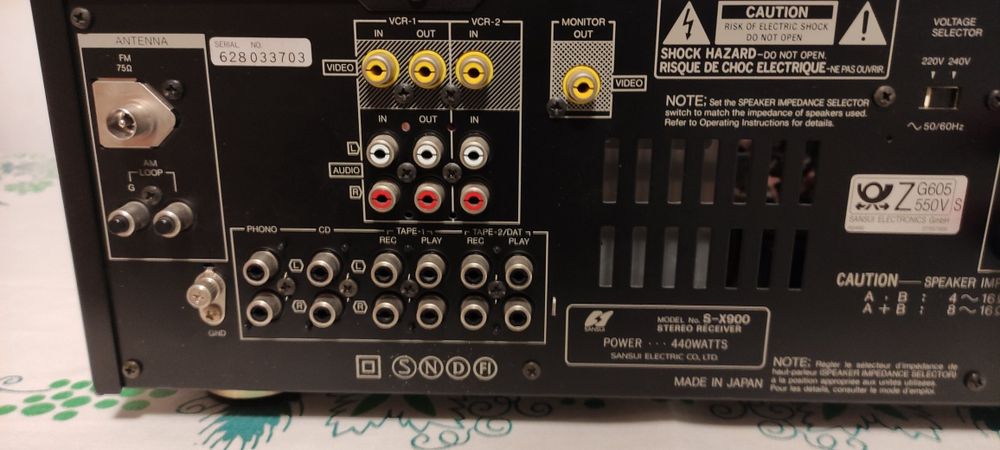 Vand Amplituner SANSUI  S-X900
