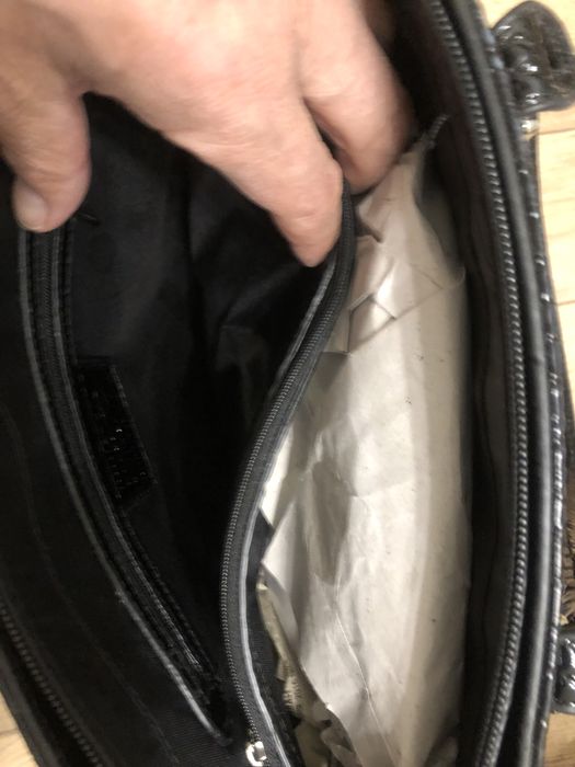 Сумка тоут кожаная