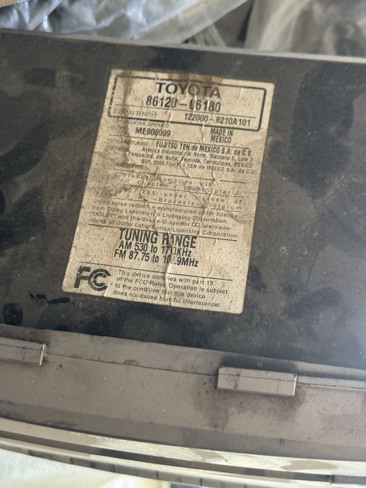 Магнитолла Мафон на камри 40 45