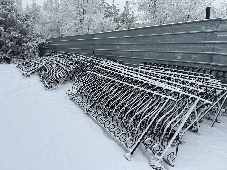 Перила.  Декоративные. Брусчатка  б.у. В отличном состояний