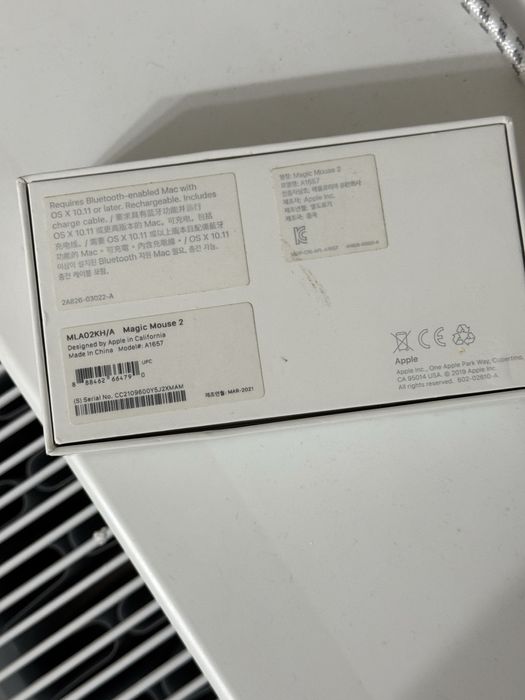 Продается беспроводная мышка Magic Mouse 2.
