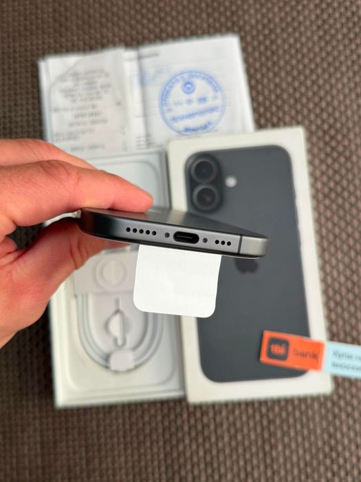 КАТО НОВ! *ЛИЗИНГ* iPhone 17 Black 256Gb 24М ГАРАНЦИЯ
