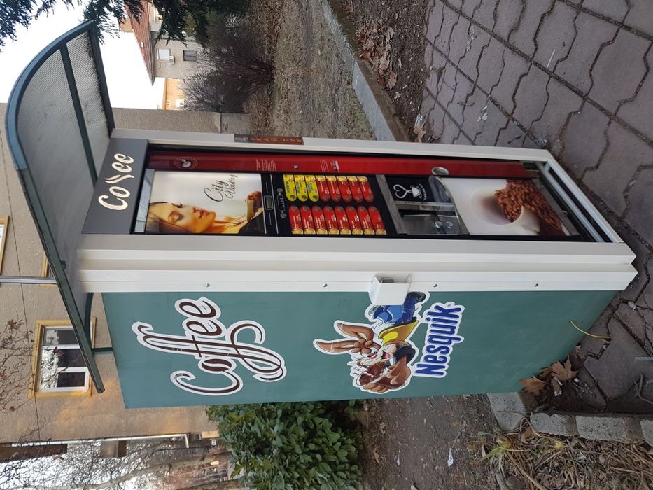 врата на кутия за кафе автомат