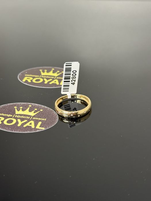 Bijuteria ROYAL : Inel AUR 14K NOU / 2.21 GR