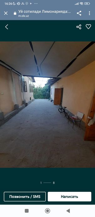 Limonariyada uchastka sotiladi