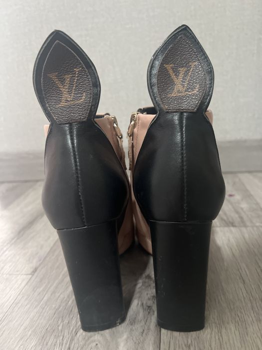 Франция кожа ботинки  Louis vuitton