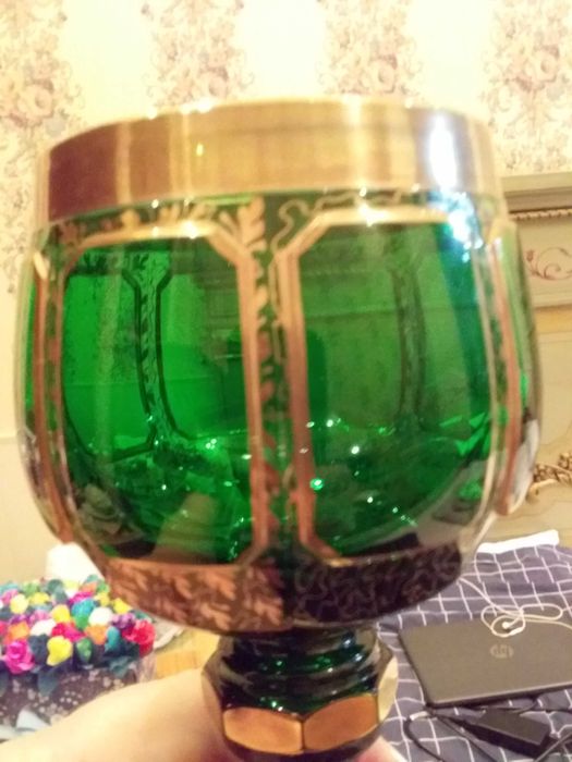 MOZER.Фужеры Чехословакия.