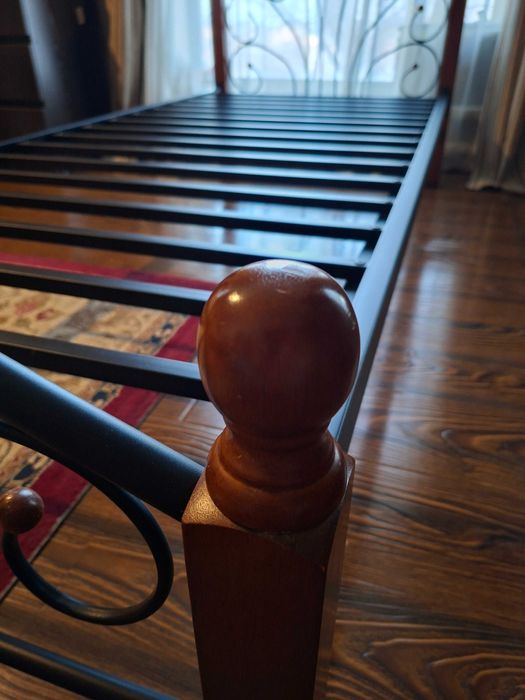 Кровать железная лофт