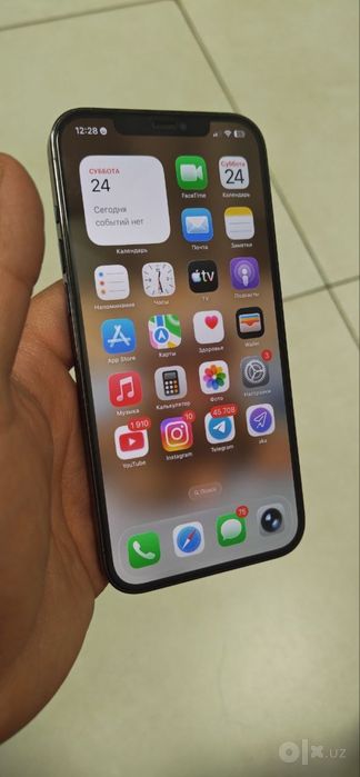 Iphon 12 pro max 256gb holati 10/9 yomka 72% raddnoy