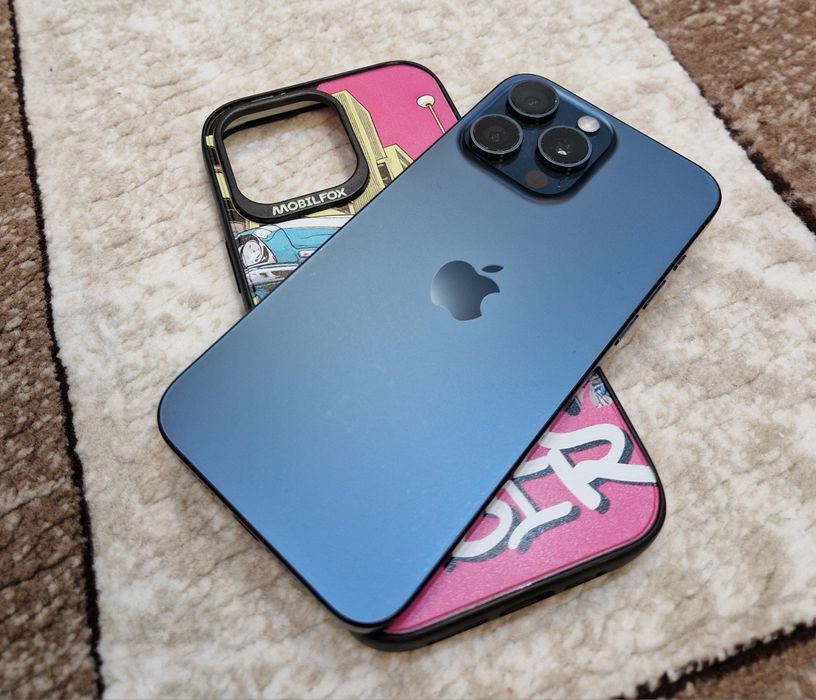 iPhone 15 Pro Max 256GB. IMPECABIL / Blue