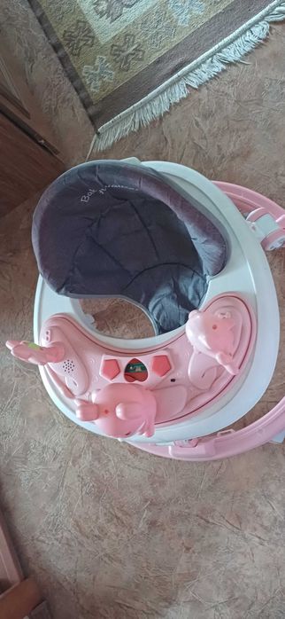 Ходунки детский розовый