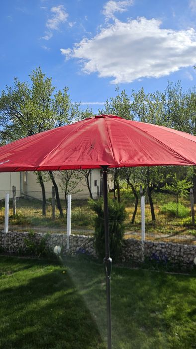 Umbrela terasa/gradina cu suport granit
