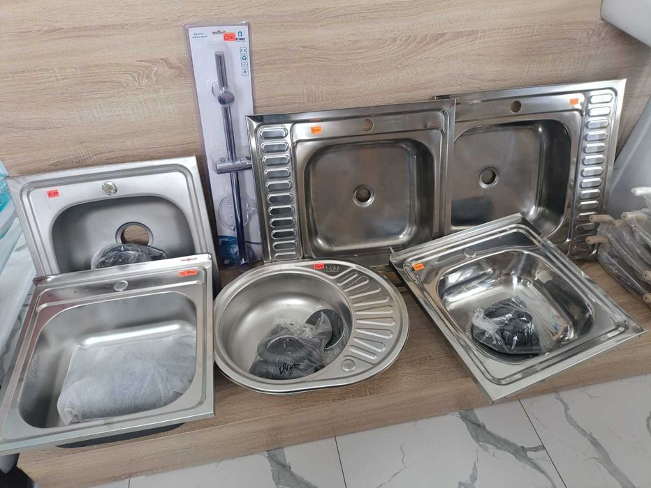 Мойки для кухни врезные,керамика