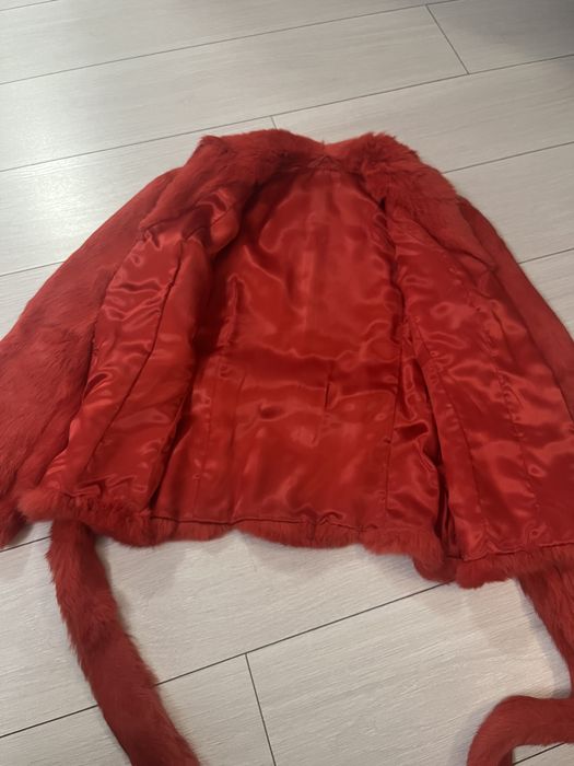 Haina din blana naturala de iepure