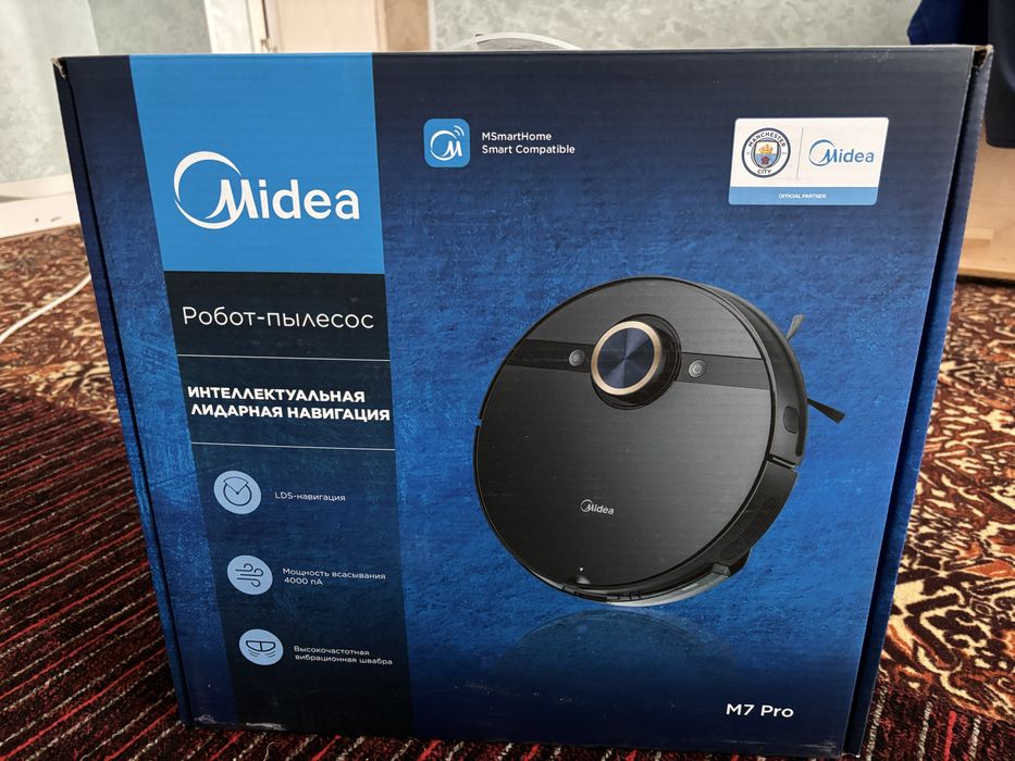Робот пылесос новый неиспользывался